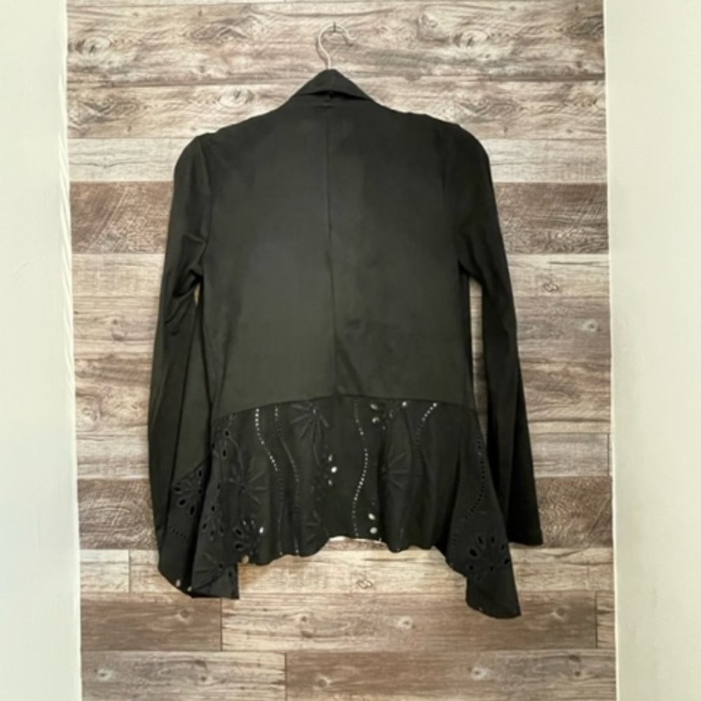 Black Small Blazer/ Cardigan Black Swan Label